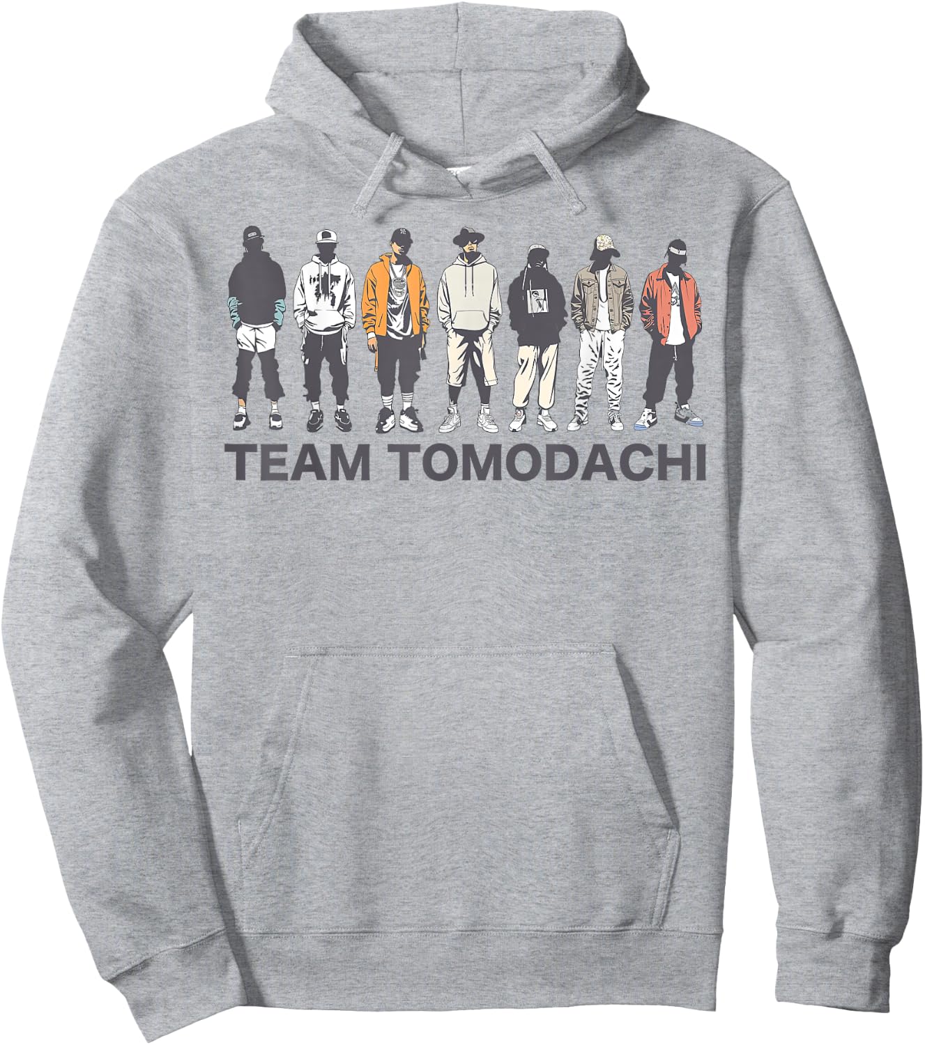 TMTDCHI - Team Tomodachi Collection - Modern Urban Style Hoodie - Hoodie | Ash
