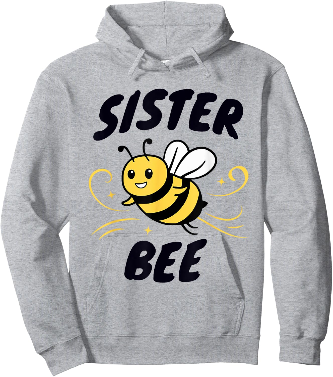 Family Bee Shirts Sister Bee Themed Birthday Party Hoodie - Hoodie | Ash