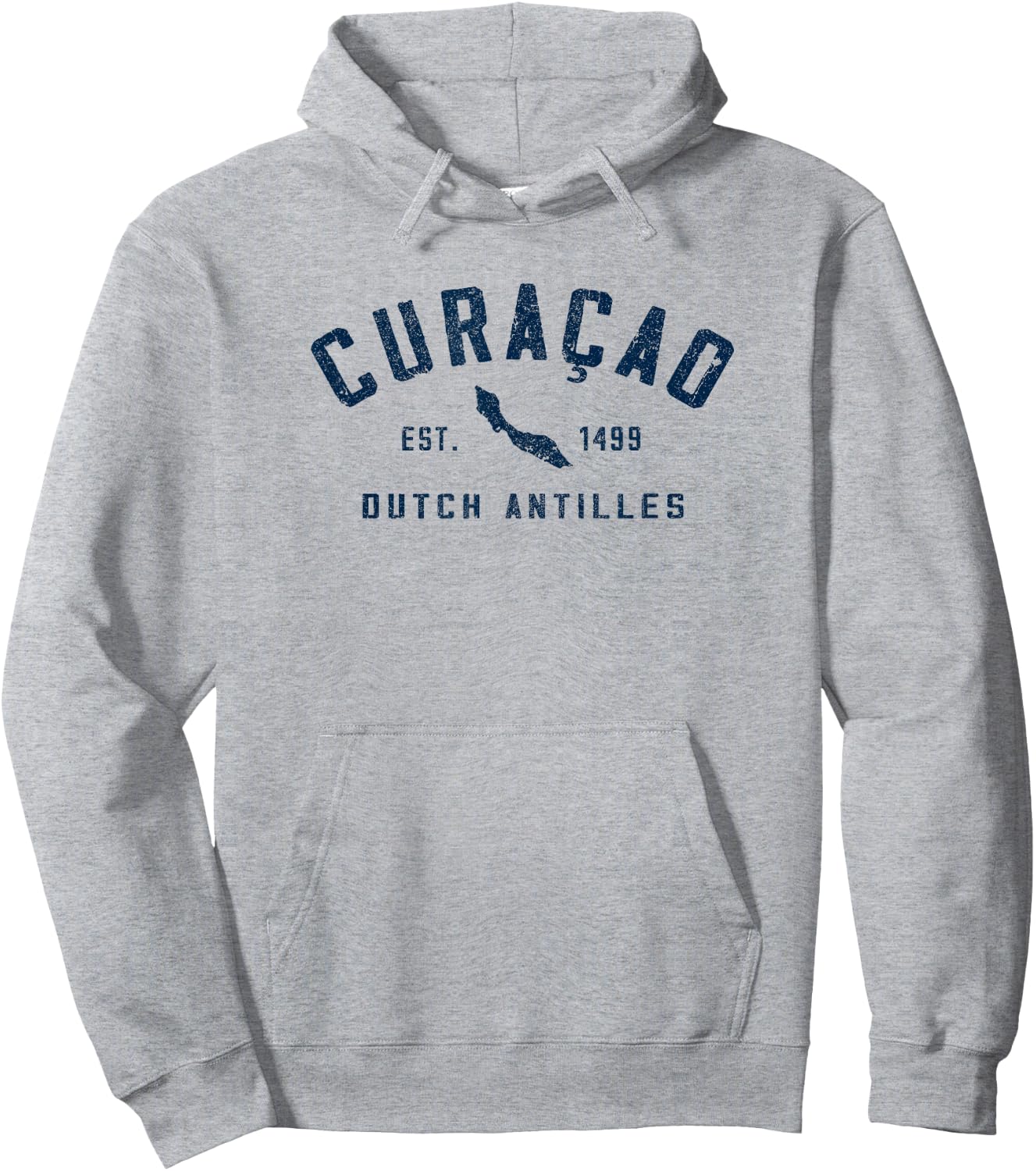 Curacao Dutch Caribbean Souvenir Cruise Vacation Hoodie - Hoodie | Ash