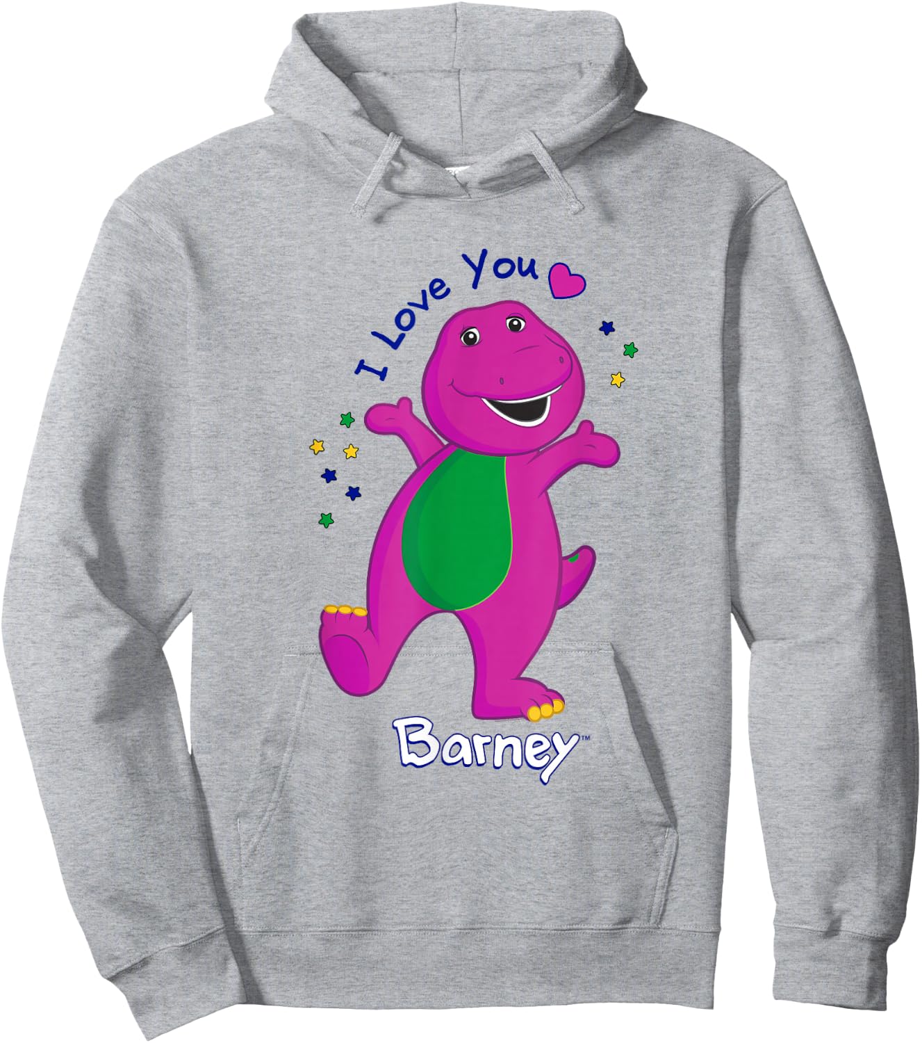 Barney - I Love You Hoodie - Hoodie | Ash