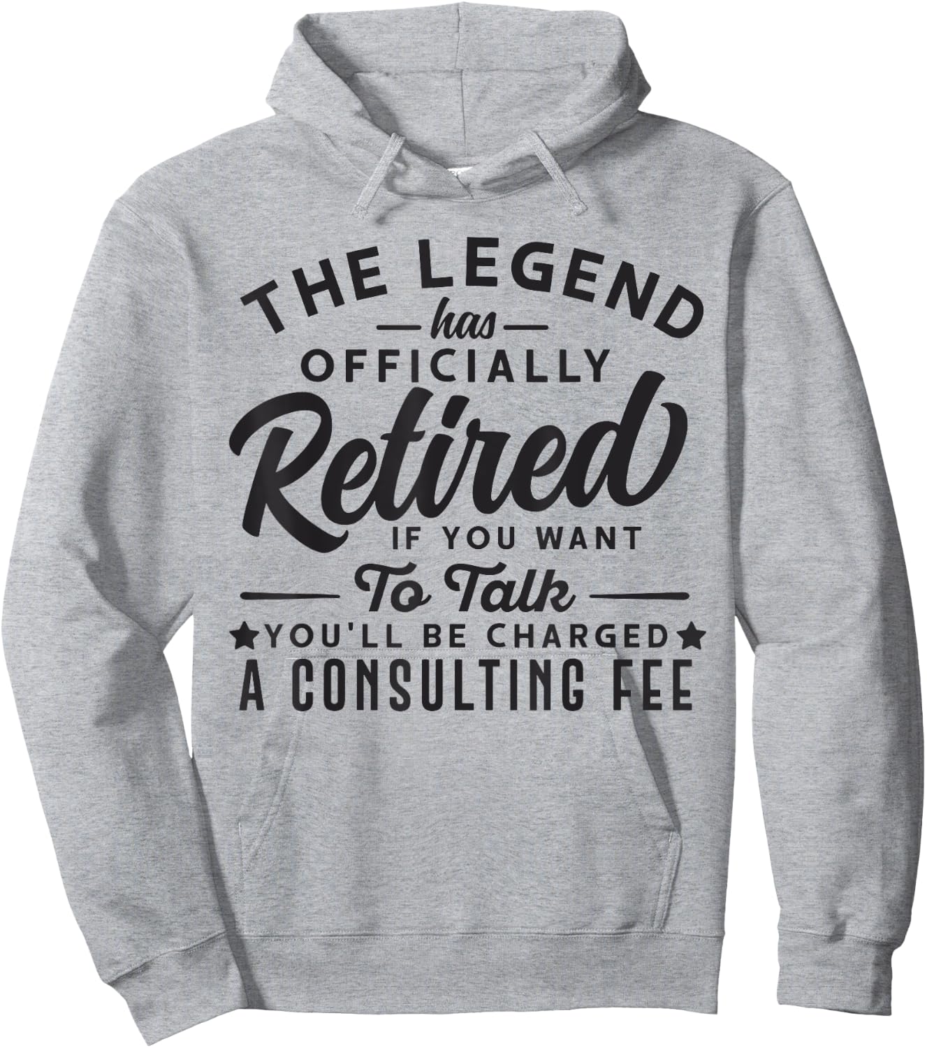 The Legend Has Officially Retired Funny Retirement Men Women Hoodie - Hoodie | Ash