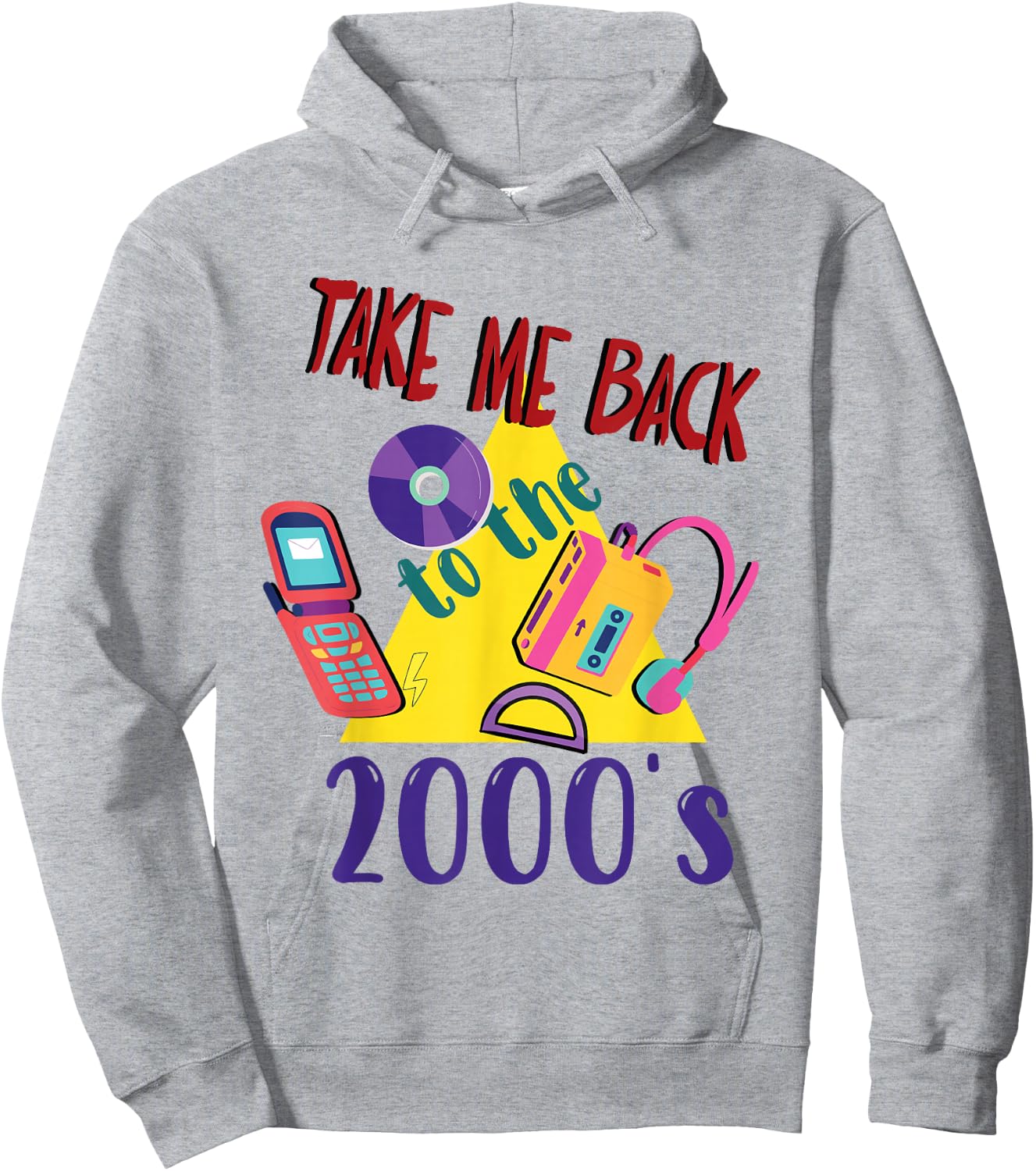 Take me back to the 2000's vintage two-thousands retro 00s Hoodie - Hoodie | Ash