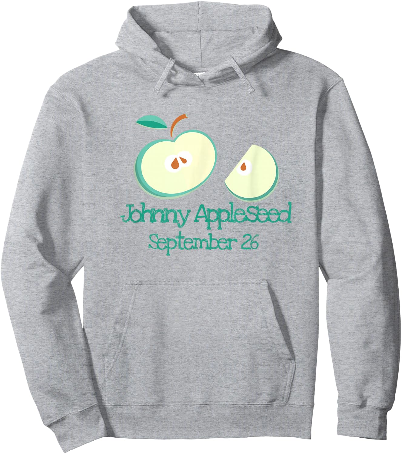 Johnny Appleseed Teacher Elementary Pre School Kids Teachers Hoodie - Hoodie | Ash