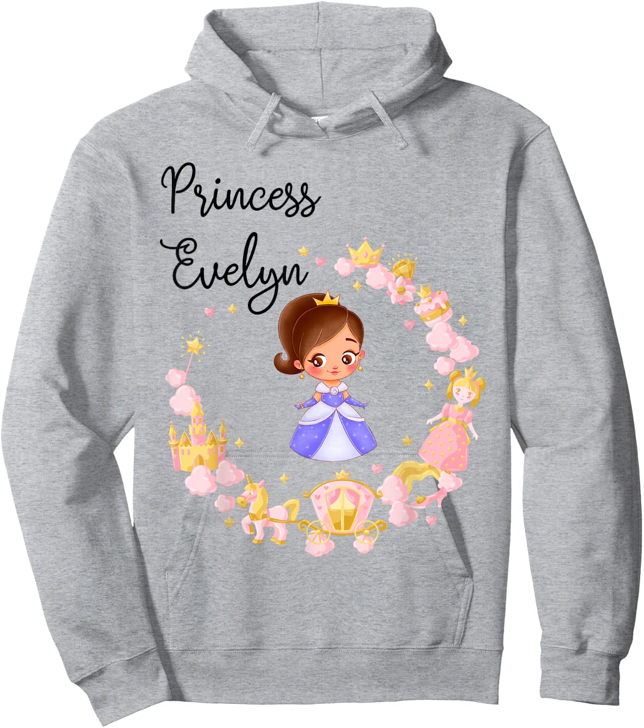 Princess Evelyn Hoodie - Hoodie | Ash