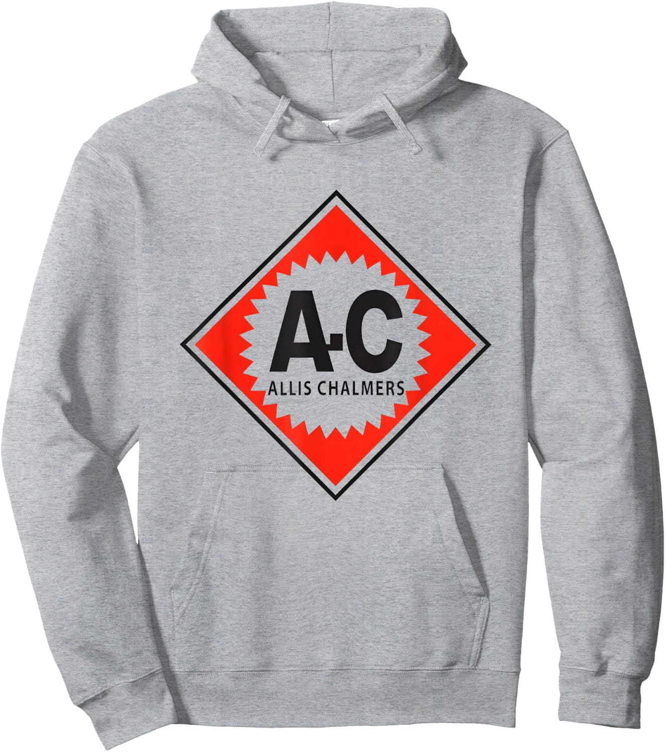 Allis And Chalmers Retro Farm Tractor Hoodie - Hoodie | Ash
