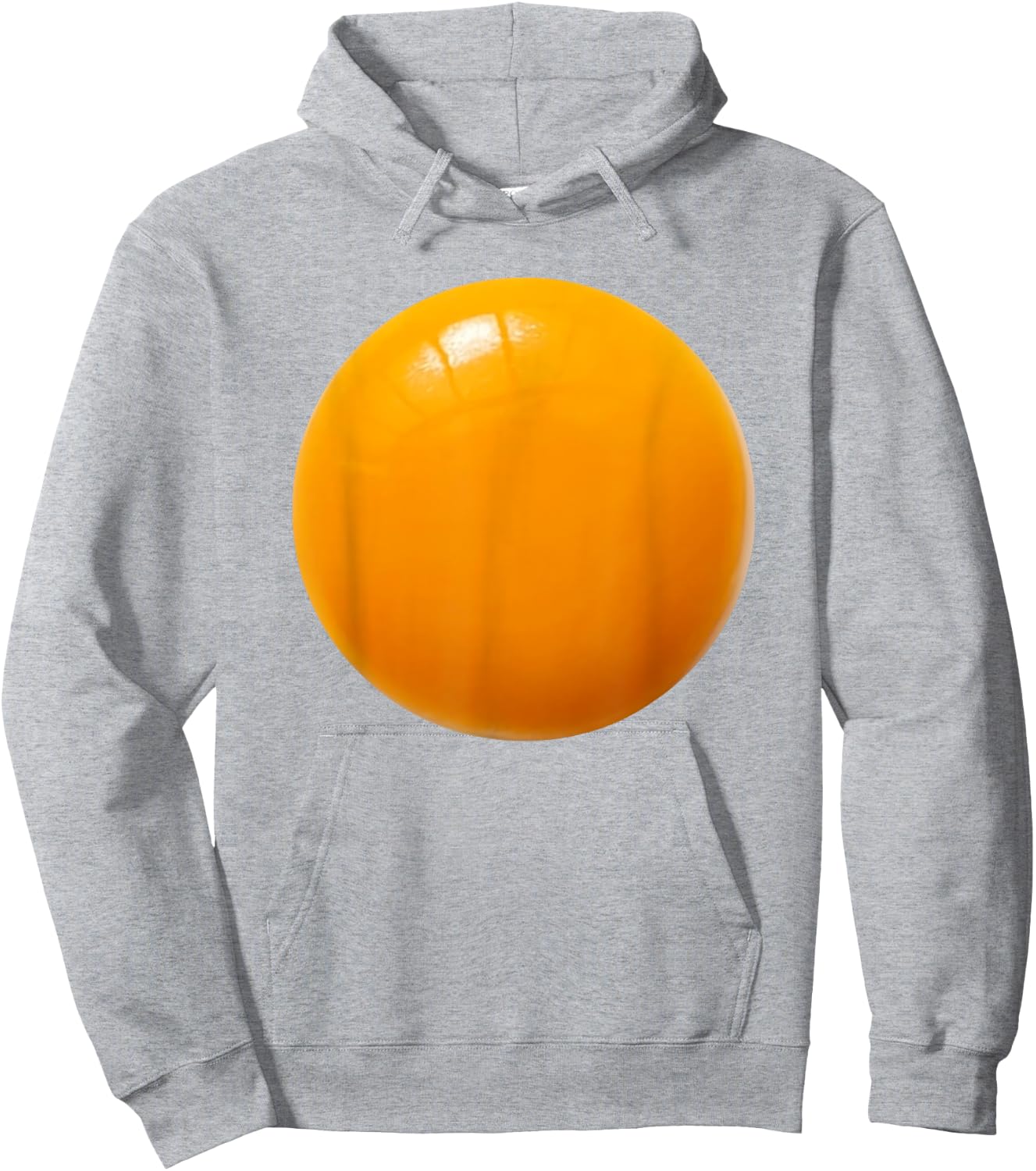Deviled egg yolk easy lazy DIY costume for halloween party Hoodie - Hoodie | Ash