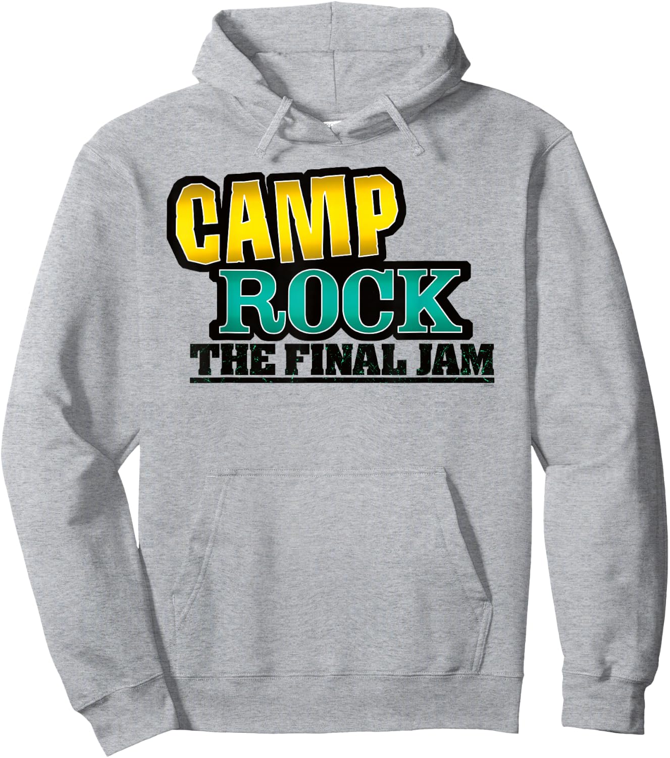 Disney Channel Official Camp Rock 2: The Final Jam Logo Hoodie - Hoodie | Ash