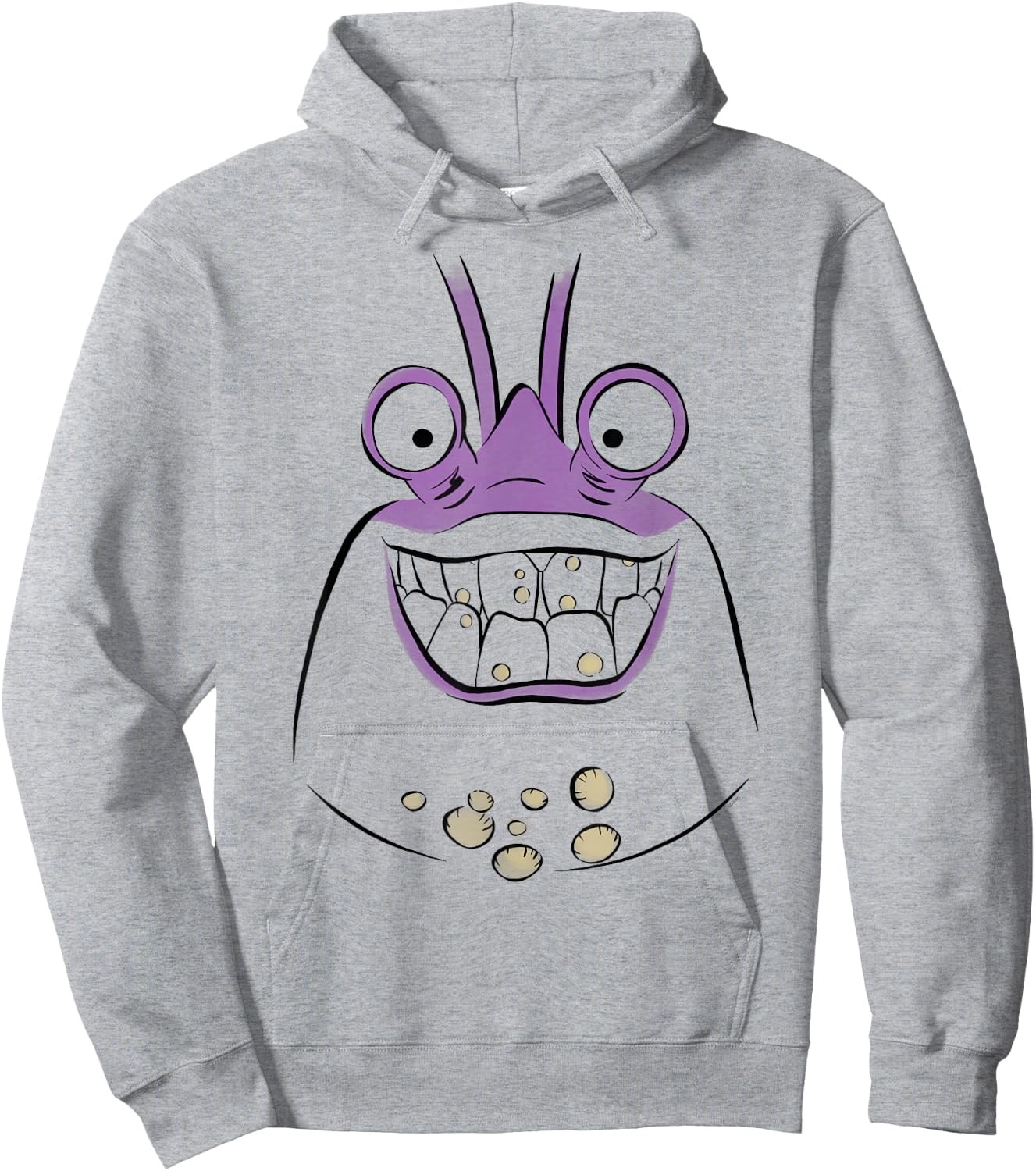 Disney Moana Tamatoa Crab Villain Big Face Costume Hoodie - Hoodie | Ash