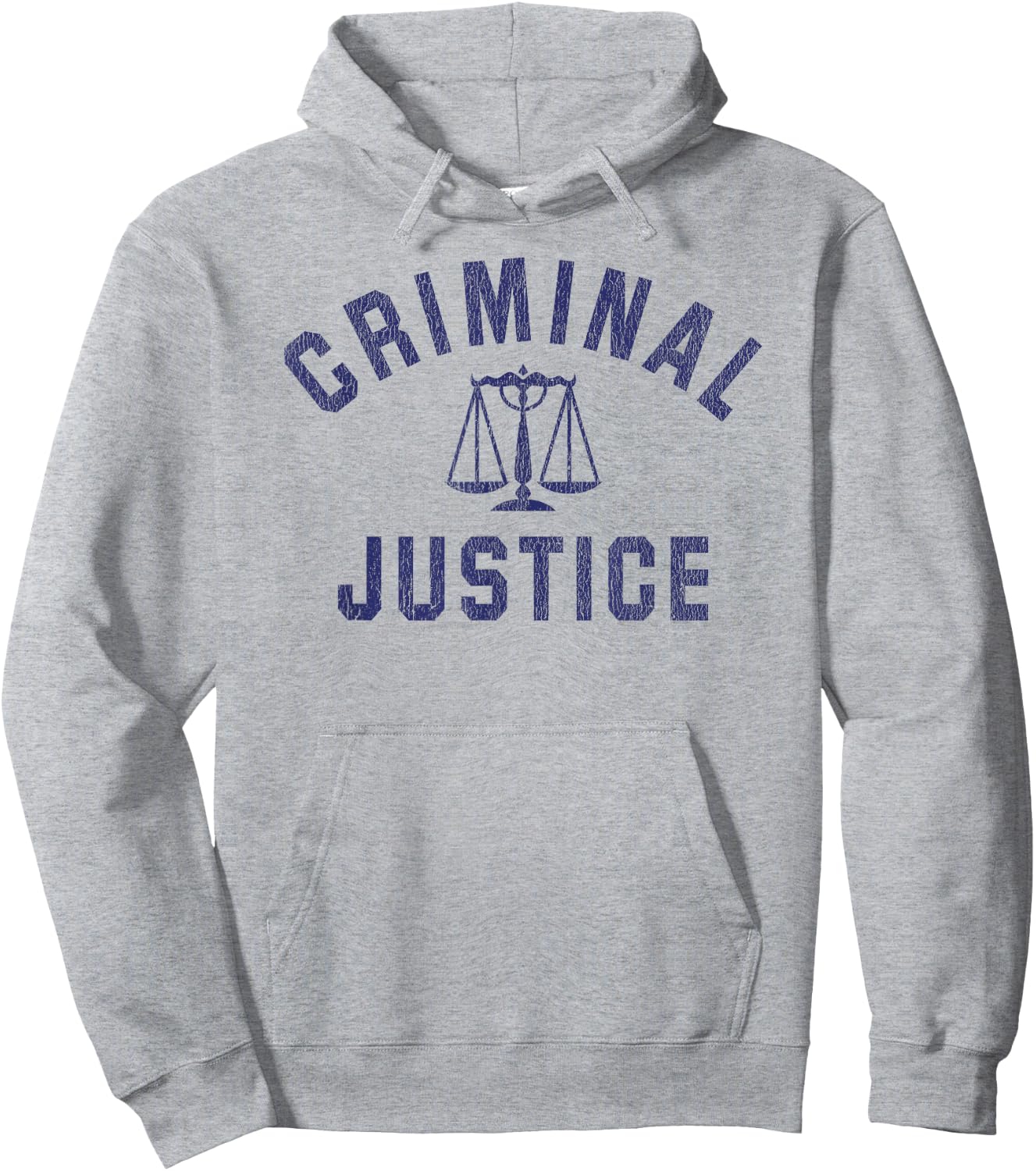 Criminal Justice Major College Graduate Graduation Hoodie - Hoodie | Ash
