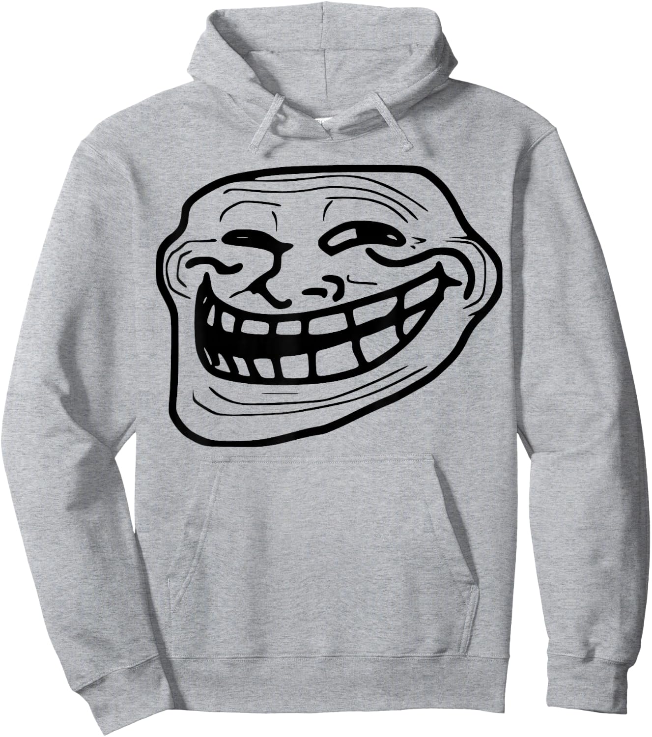 Troll Face Meme Funny Dank Meme Troll Face Hoodie - Hoodie | Ash