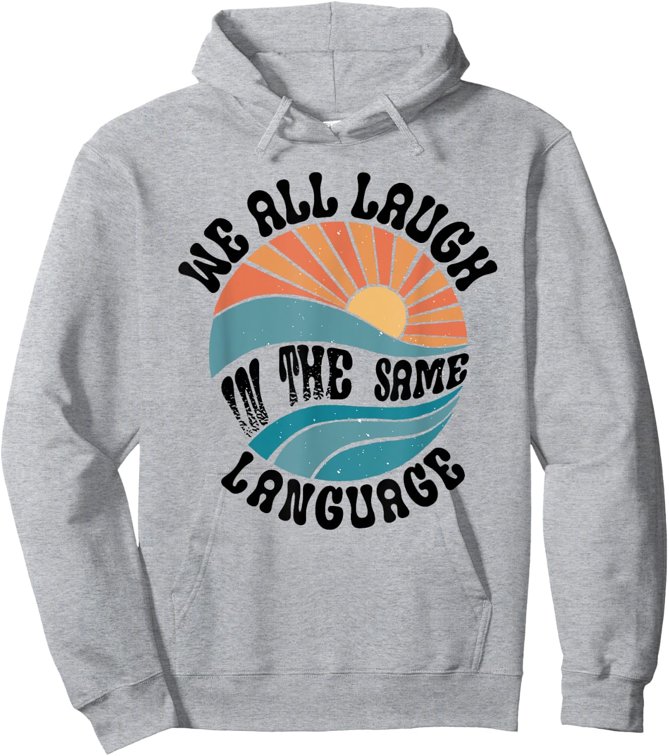 Multilingual Teacher Linguist Language ESL Teaching Women Kids Hoodie - Hoodie | Ash
