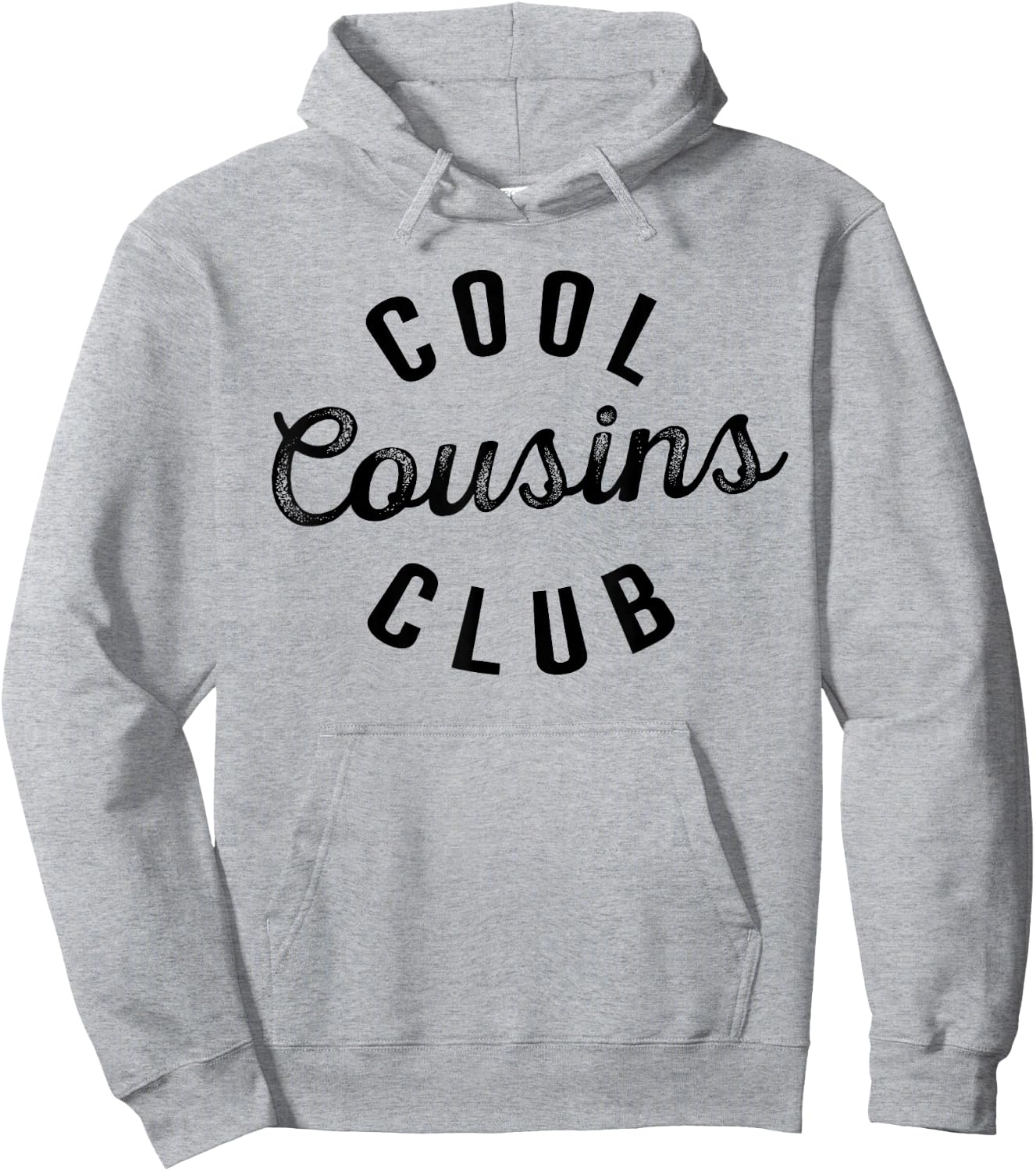 Cool Cousin Club retro Cousin Matching Family Crew sqaud Hoodie - Hoodie | Ash