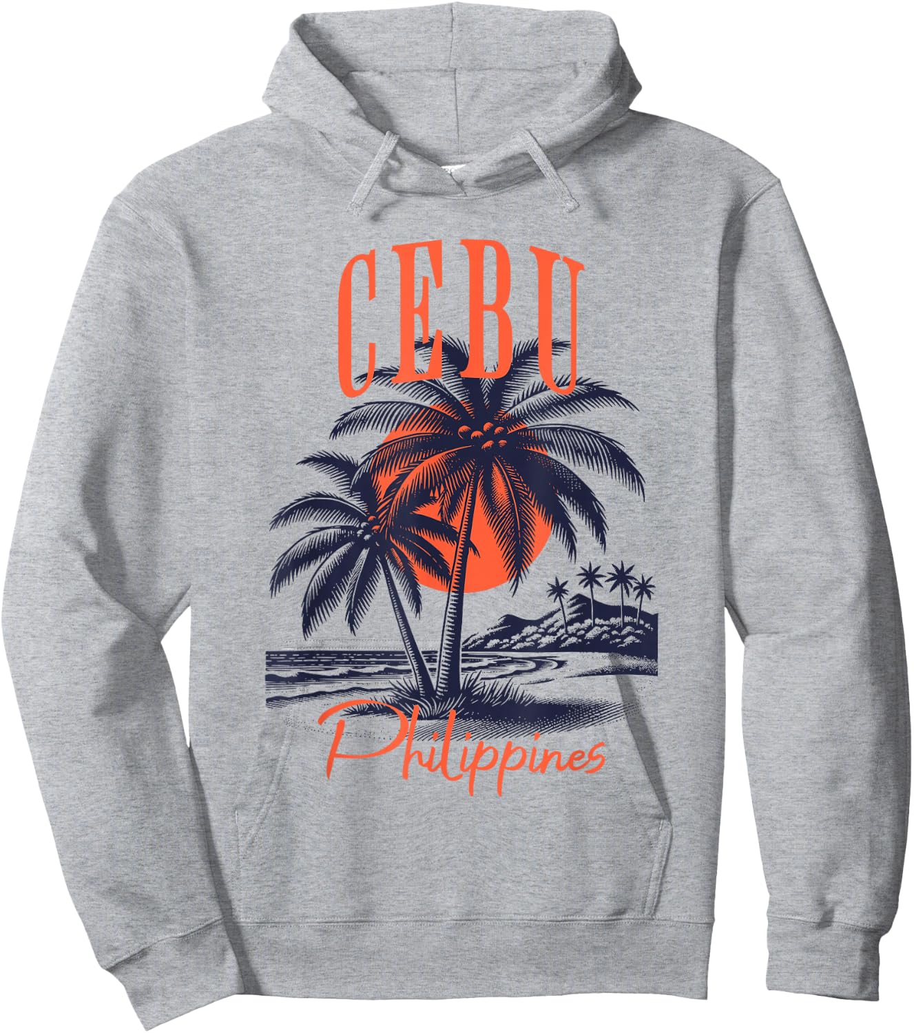 Mabuhay Cebu Philippines, Filipino , Small Hoodie - Hoodie | Ash