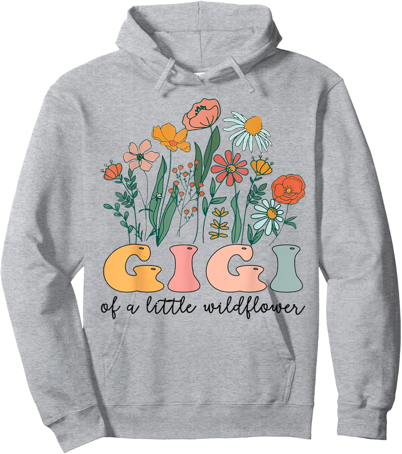 Gigi Of The Little Wildflower Birthday Party Baby Shower Hoodie - Hoodie | Ash