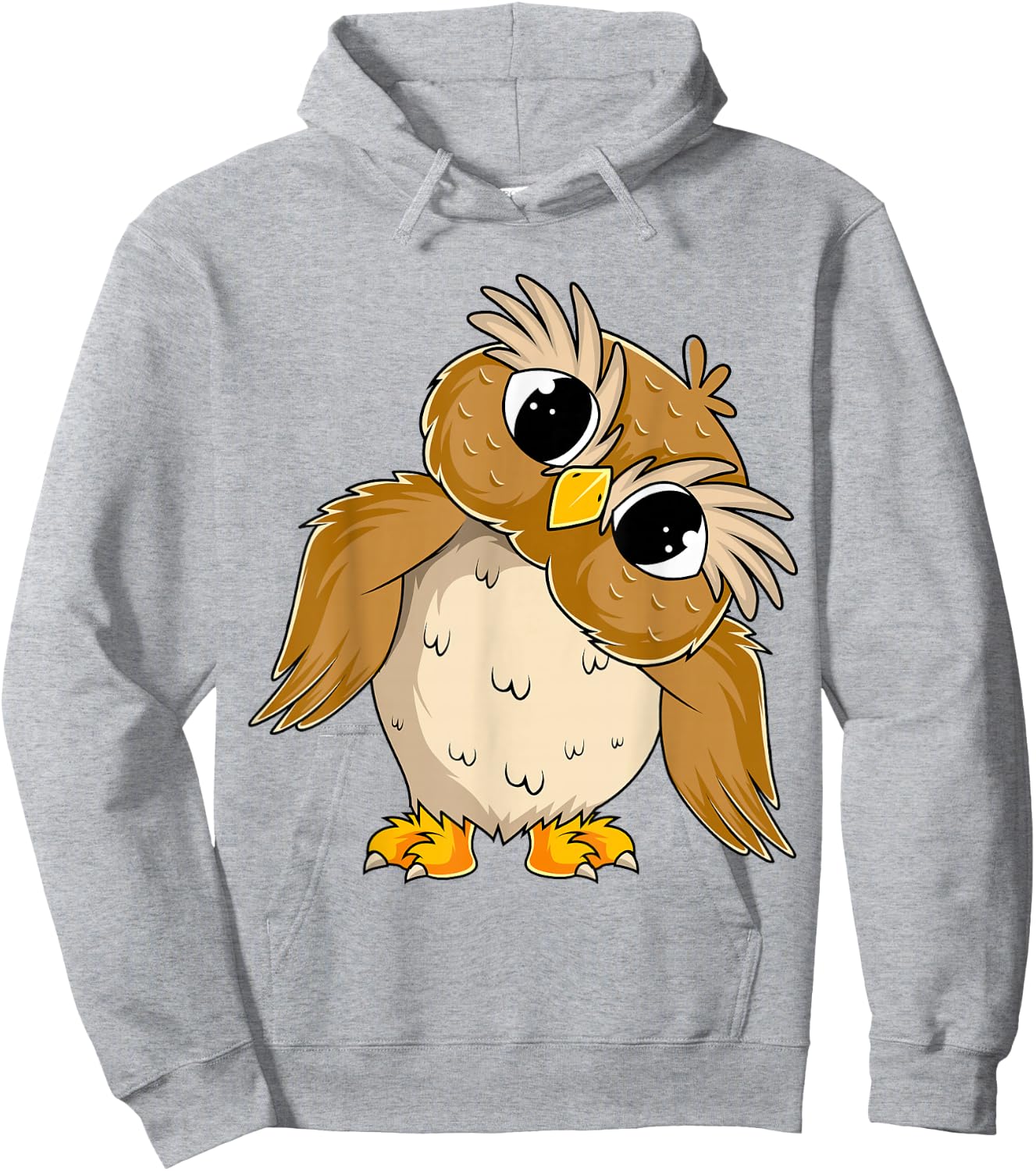 Owl Lover Women Kids Girl Hoodie - Hoodie | Ash