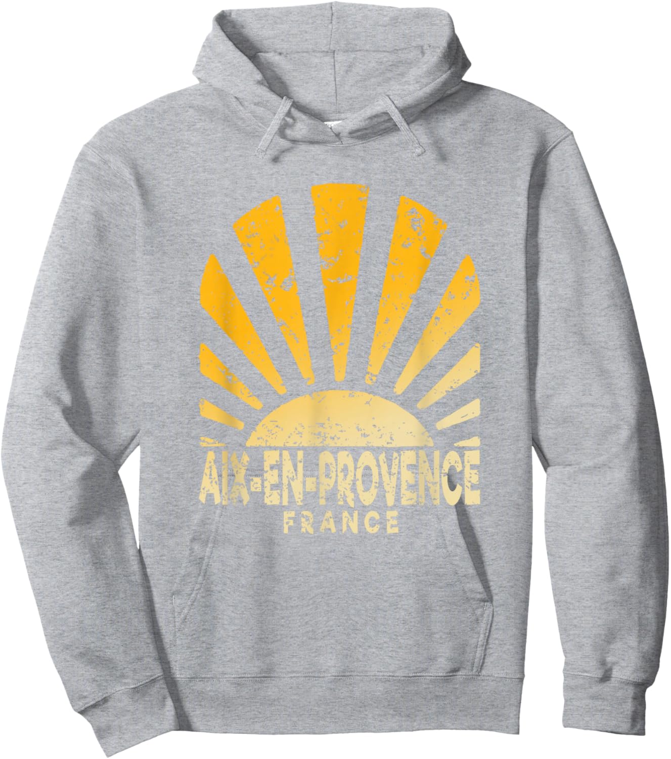 Aix-en-Provence France - Aix-en-Provence Sunshine Hoodie - Hoodie | Ash