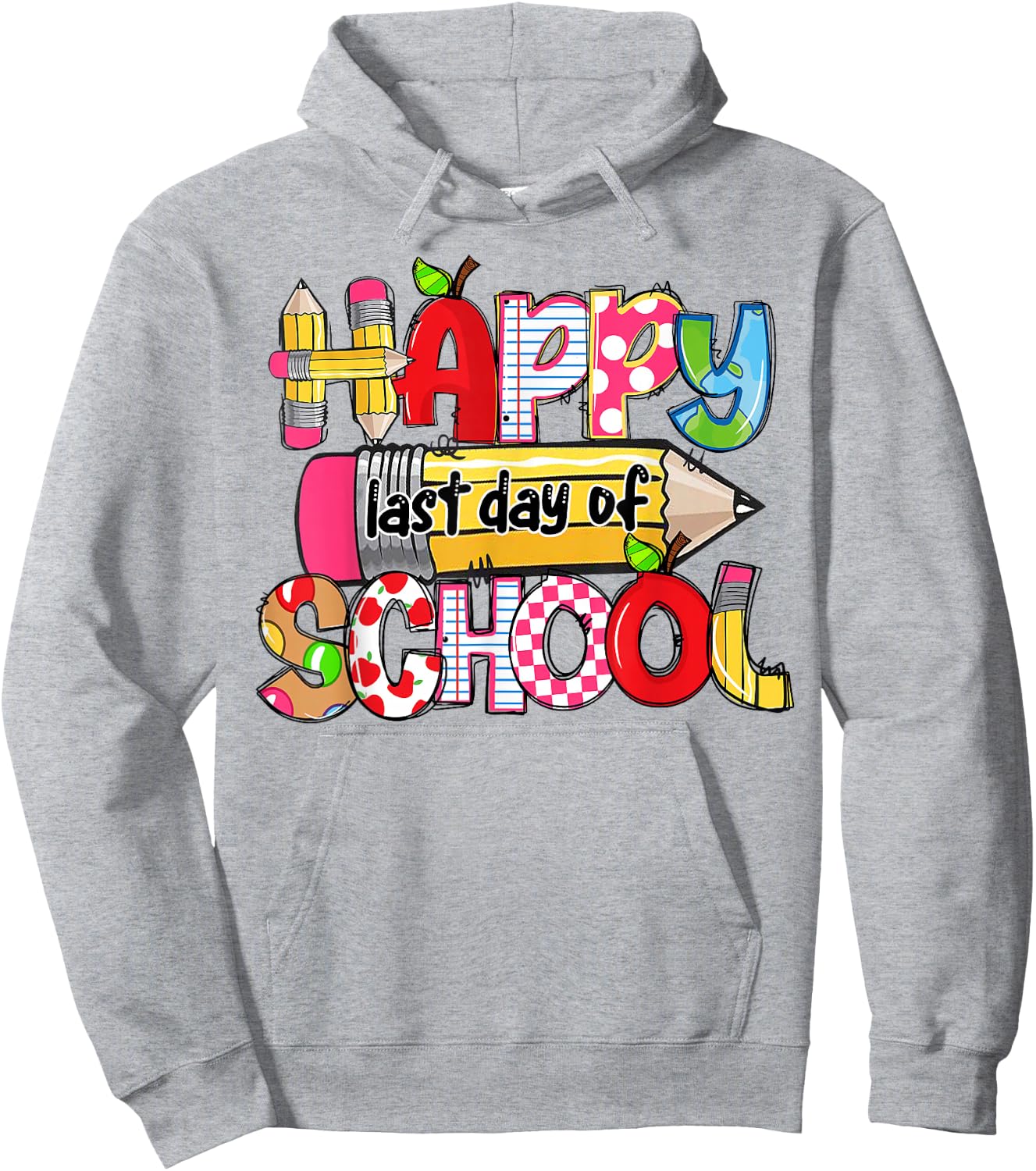 Happy Last Day of School In My Summer Era Teacher Kids Hoodie - Hoodie | Ash