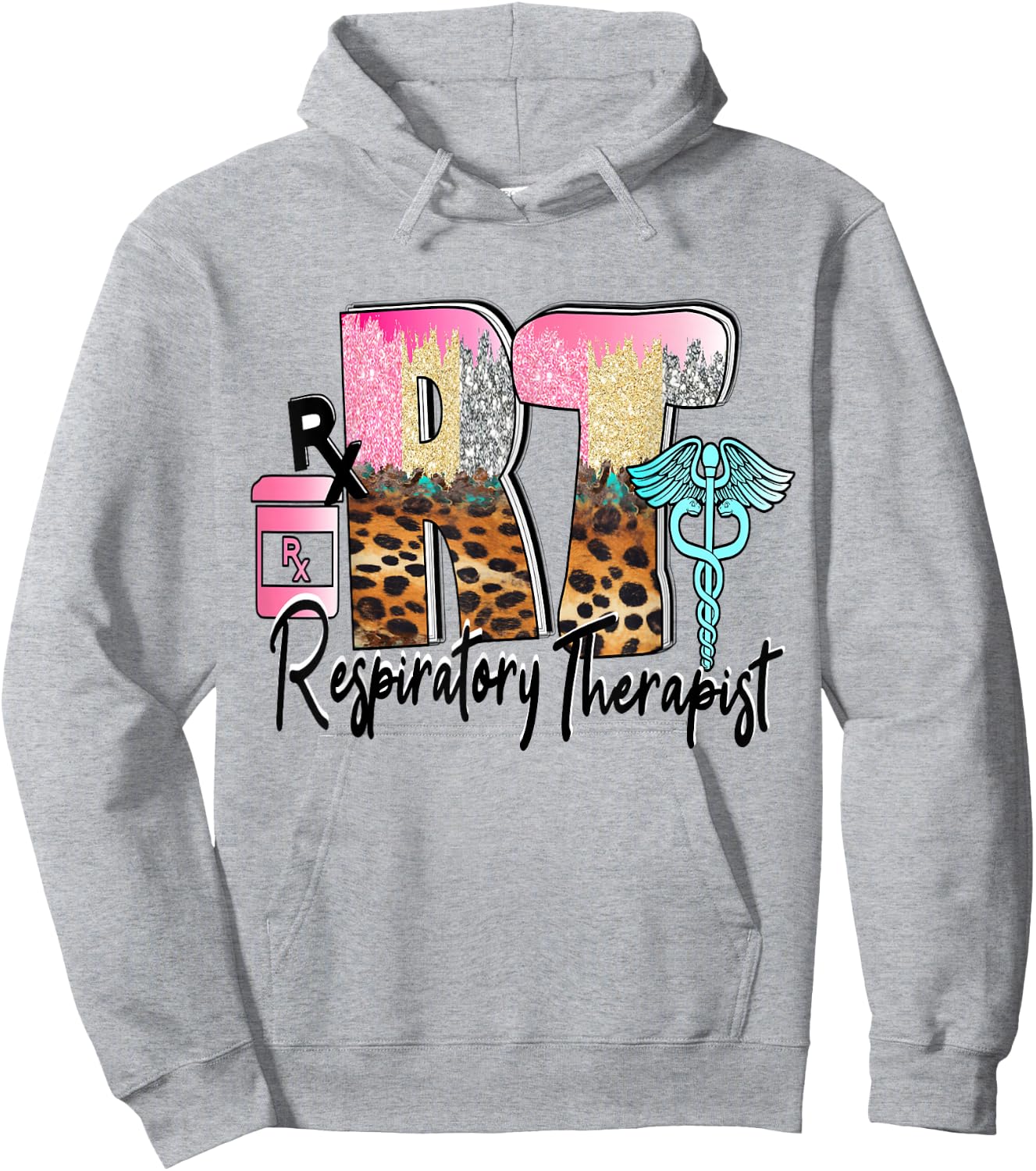 Registered Respiratory Therapist RT Care Week Pulmonologist Hoodie - Hoodie | Ash