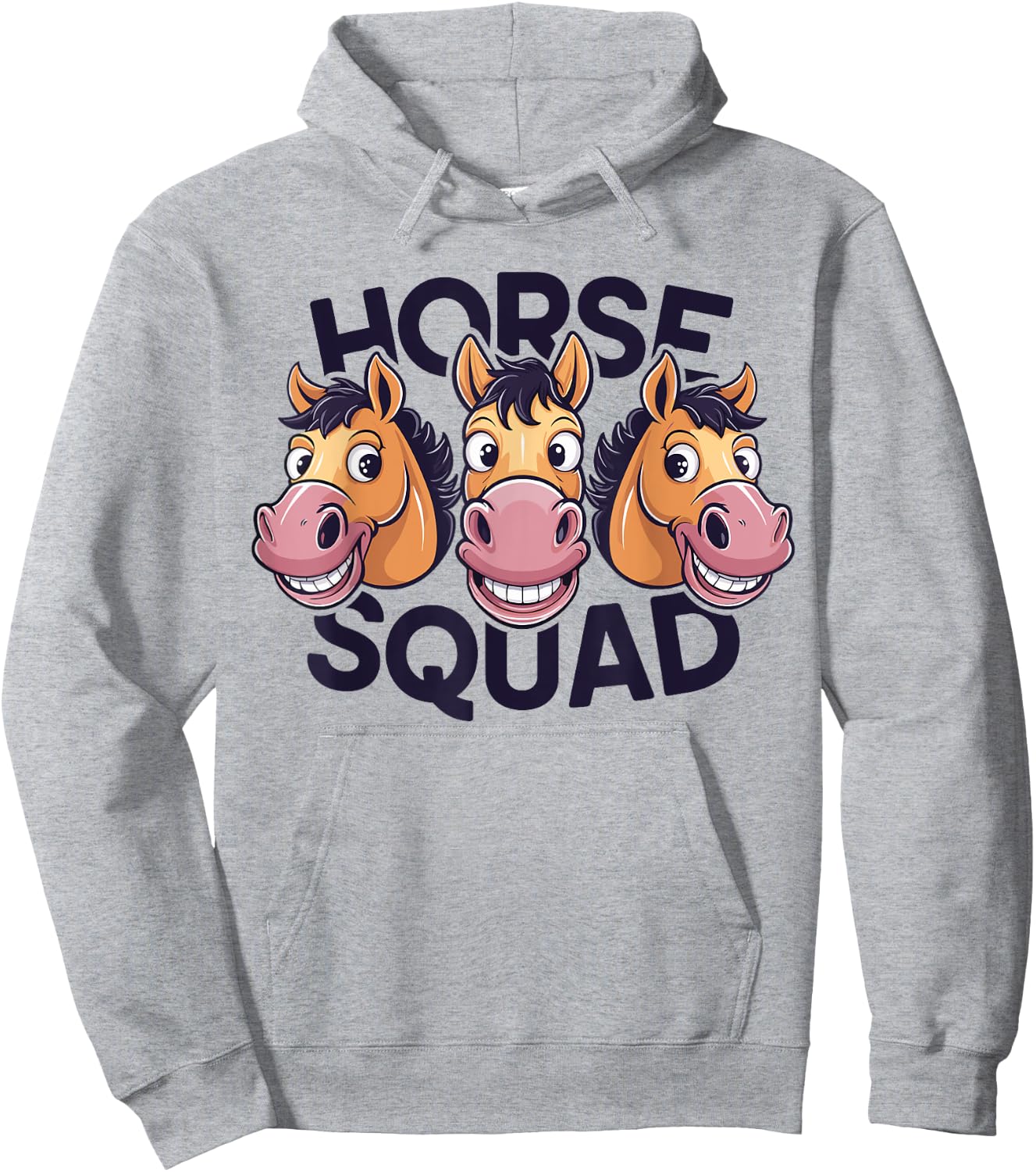 Horse Squad for Horse Lover Shirt | Cool Horse Hoodie - Hoodie | Ash