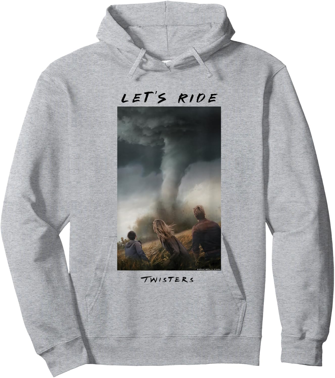Twisters Let's Ride Hoodie - Hoodie | Ash
