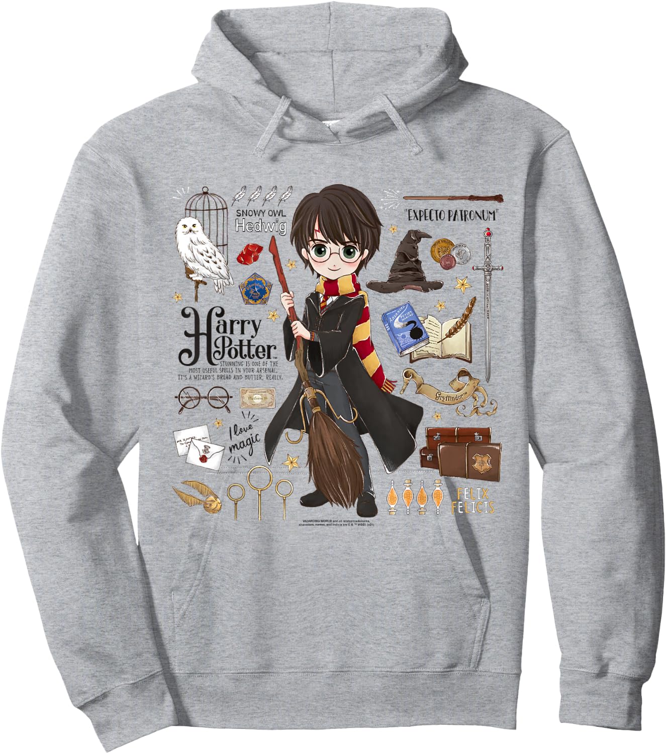 Harry Potter Everything That is Harry Potter Hoodie - Hoodie | Ash