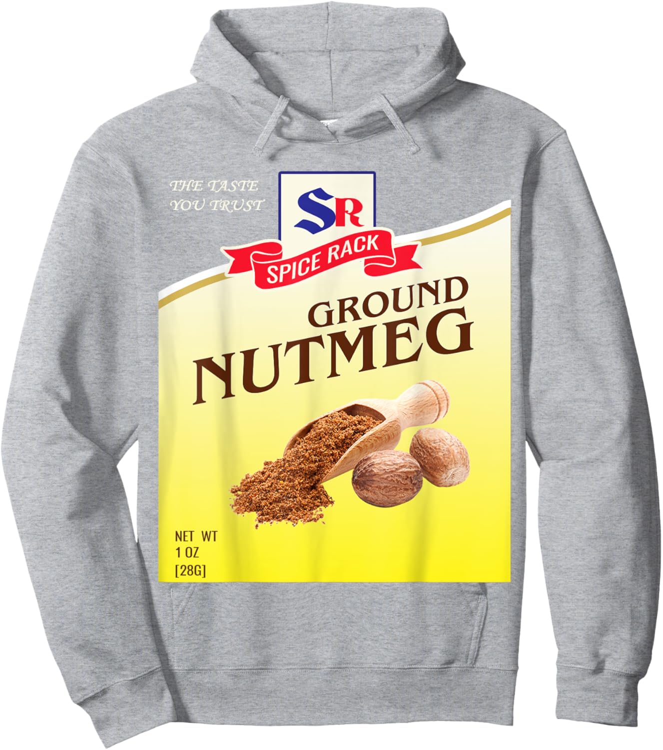 Ground Nutmeg Halloween Costume Unique Fun Foodie Hoodie - Hoodie | Ash