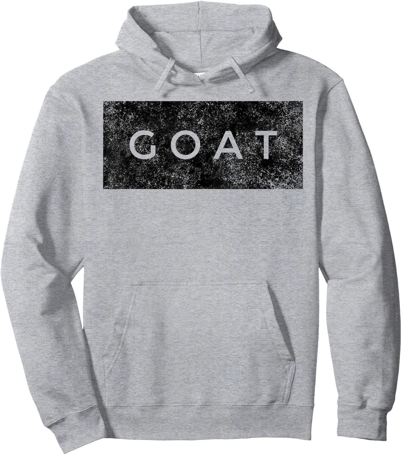 GOAT - Greatest of All Time - Sports Athlete Quote Saying Hoodie - Hoodie | Ash