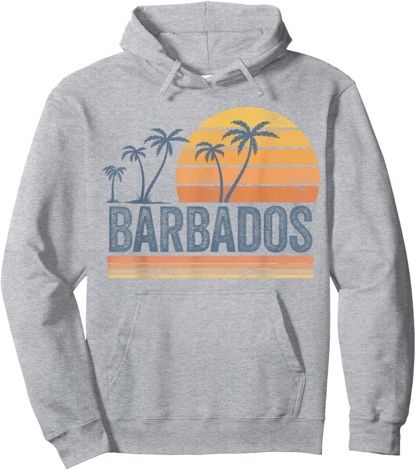 The Barbados Souvenir Barbadians Bajan Travel Men Women Boy Hoodie - Hoodie | Ash
