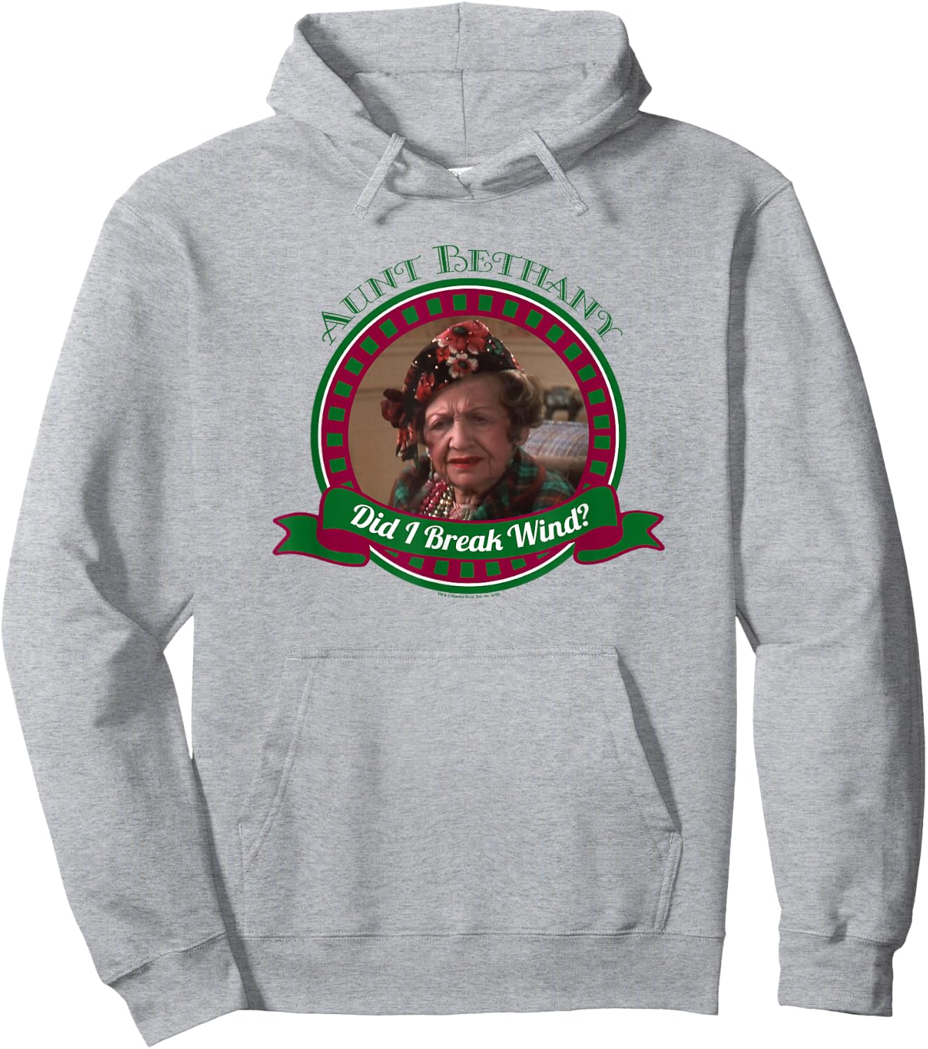 National Lampoon's Christmas Vacation Break Wind Hoodie - Hoodie | Ash