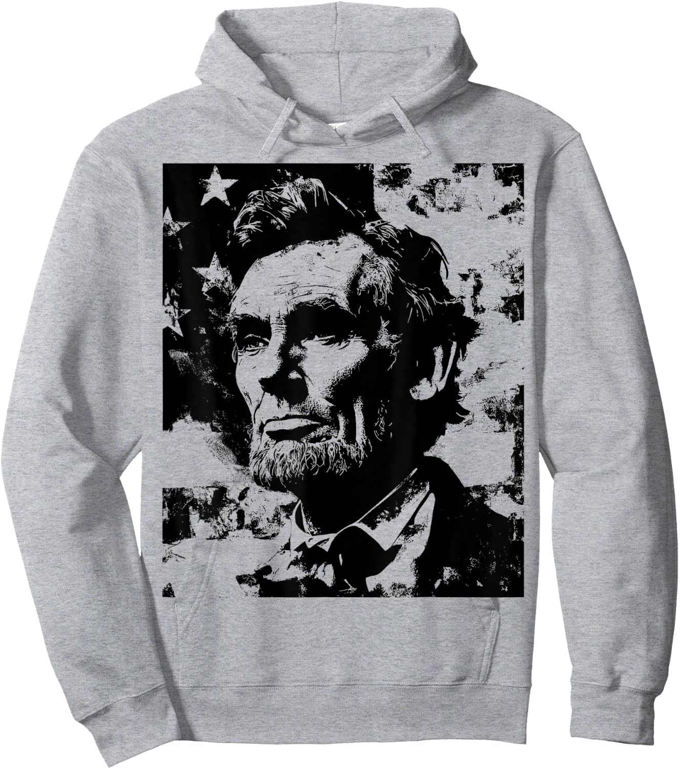 4th Of July Abraham Lincoln History Teacher President Hoodie - Hoodie | Ash