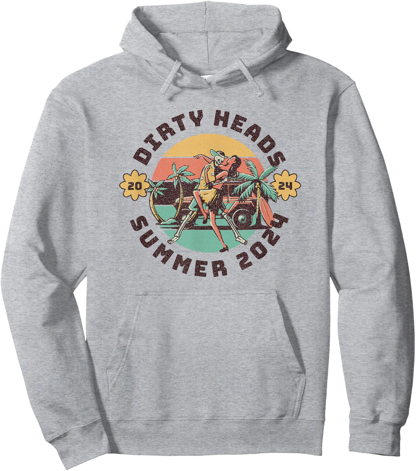 Vintage Dirty Heads in retro Funny style Hoodie - Hoodie | Ash