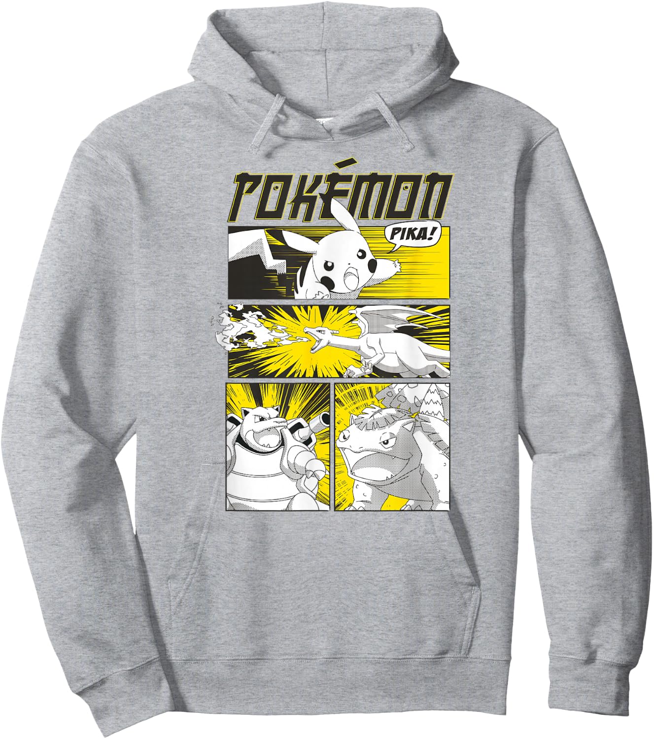 Pokémon - Pikachu Anime Battle Scene Hoodie - Hoodie | Ash