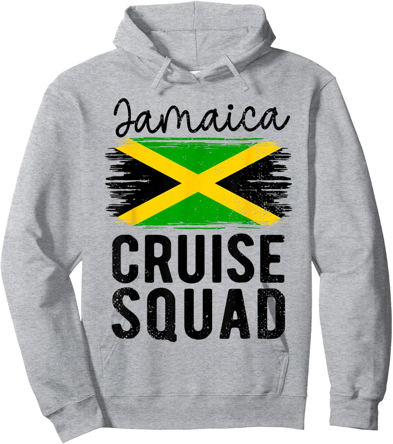 Jamaica Cruise Squad 2025 Jamaican Family Matching Cruise Hoodie - Hoodie | Ash