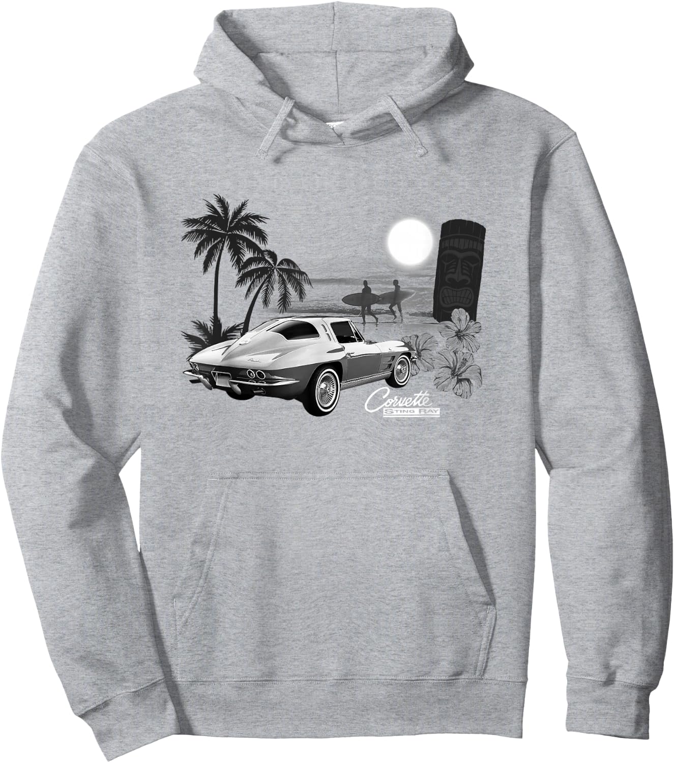 Chevrolet Corvette Sting Ray | #35394 Hoodie - Hoodie | Ash