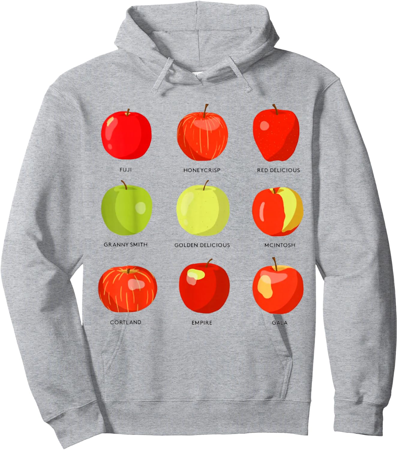 Fall Apple Picking Apple Orchard Boho Farm Fesh Toddler Kids Hoodie - Hoodie | Ash
