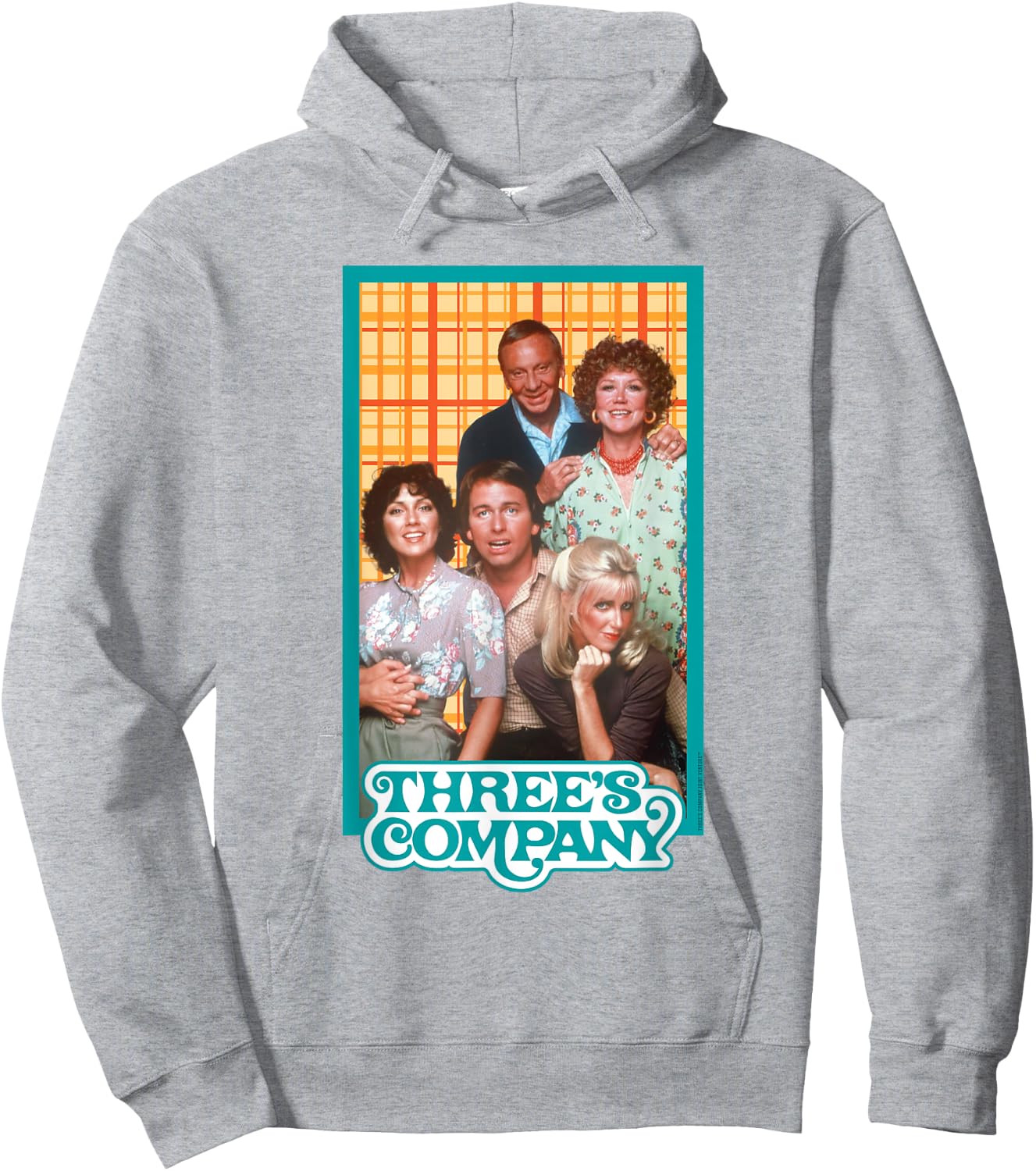 Three's Company Roommates & The Ropers Classic 80s Hoodie - Hoodie | Ash