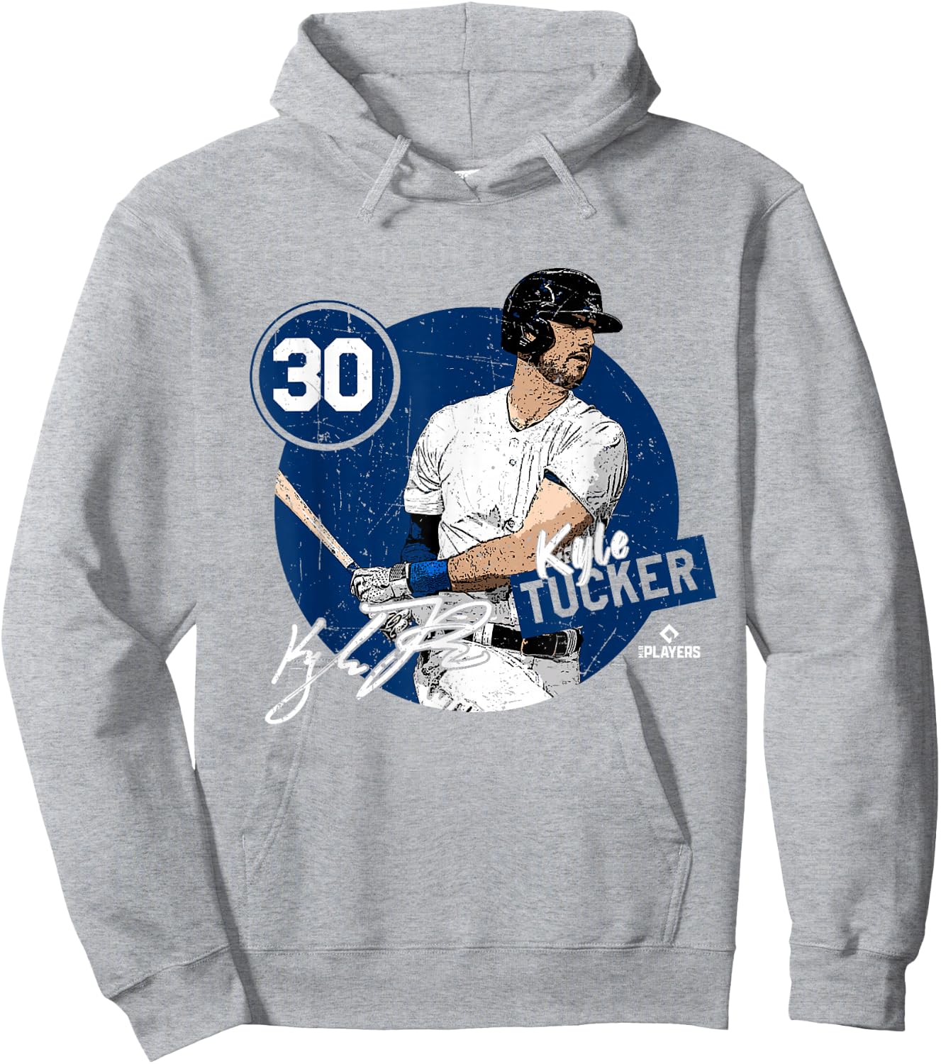 Kyle Tucker | Chicago Baseball MLB Players | MLBTUC4002 Hoodie - Hoodie | Ash
