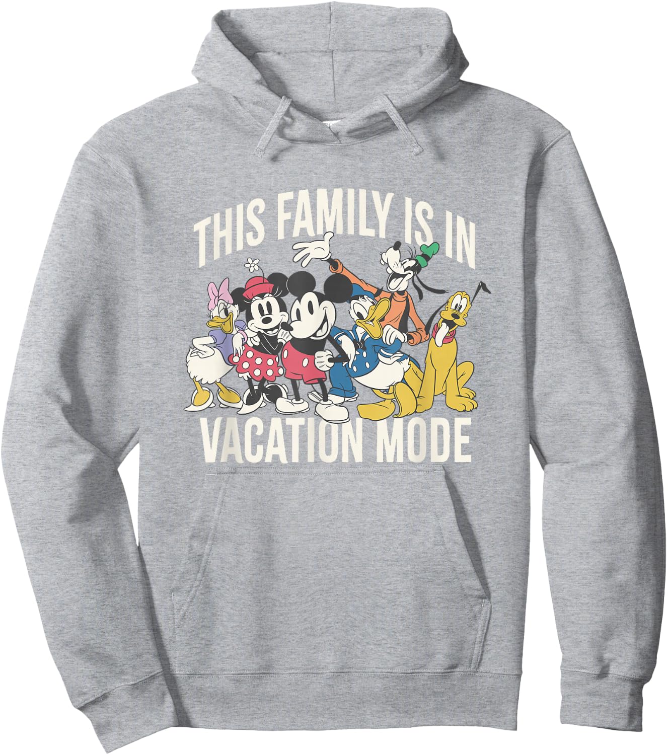 Disney Mickey and Friends This Family is in Vacation Mode Hoodie - Hoodie | Ash
