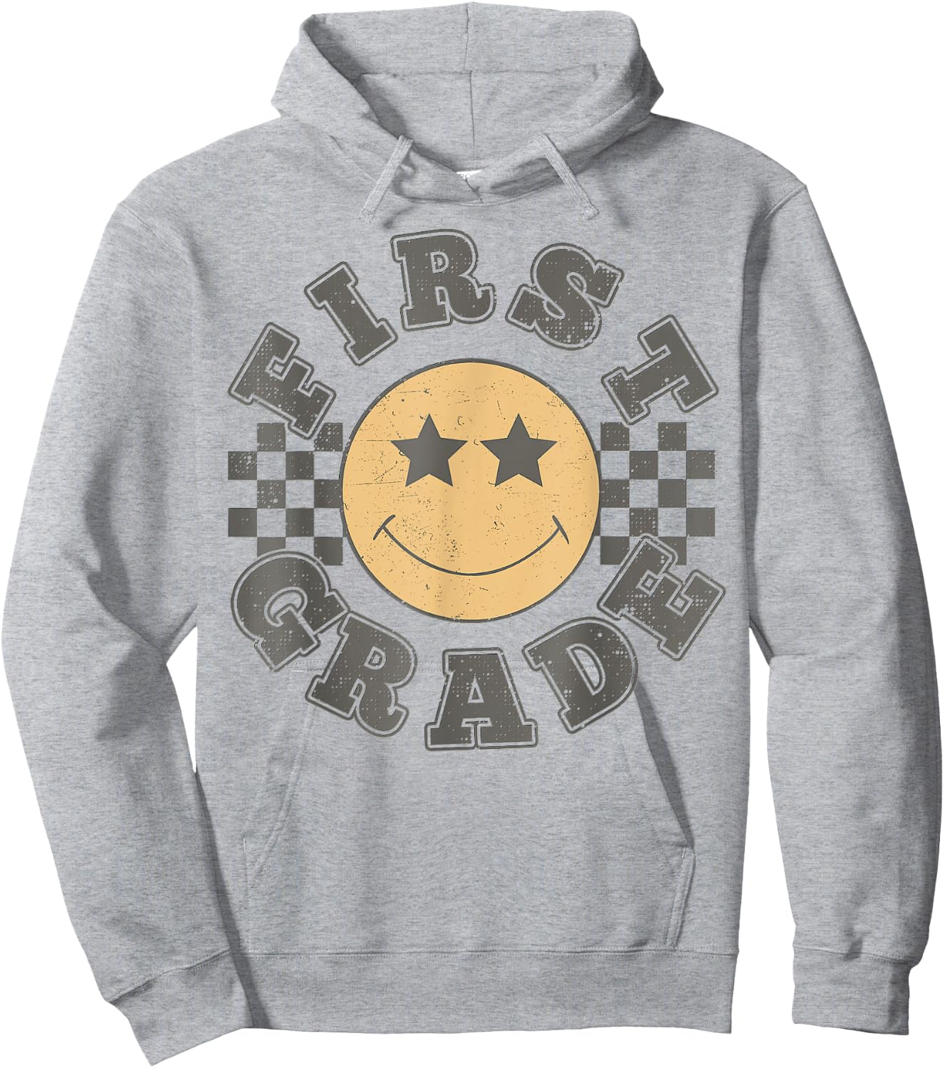 First Grade, 1st Grade First Day Of School Teachers Hoodie - Hoodie | Ash