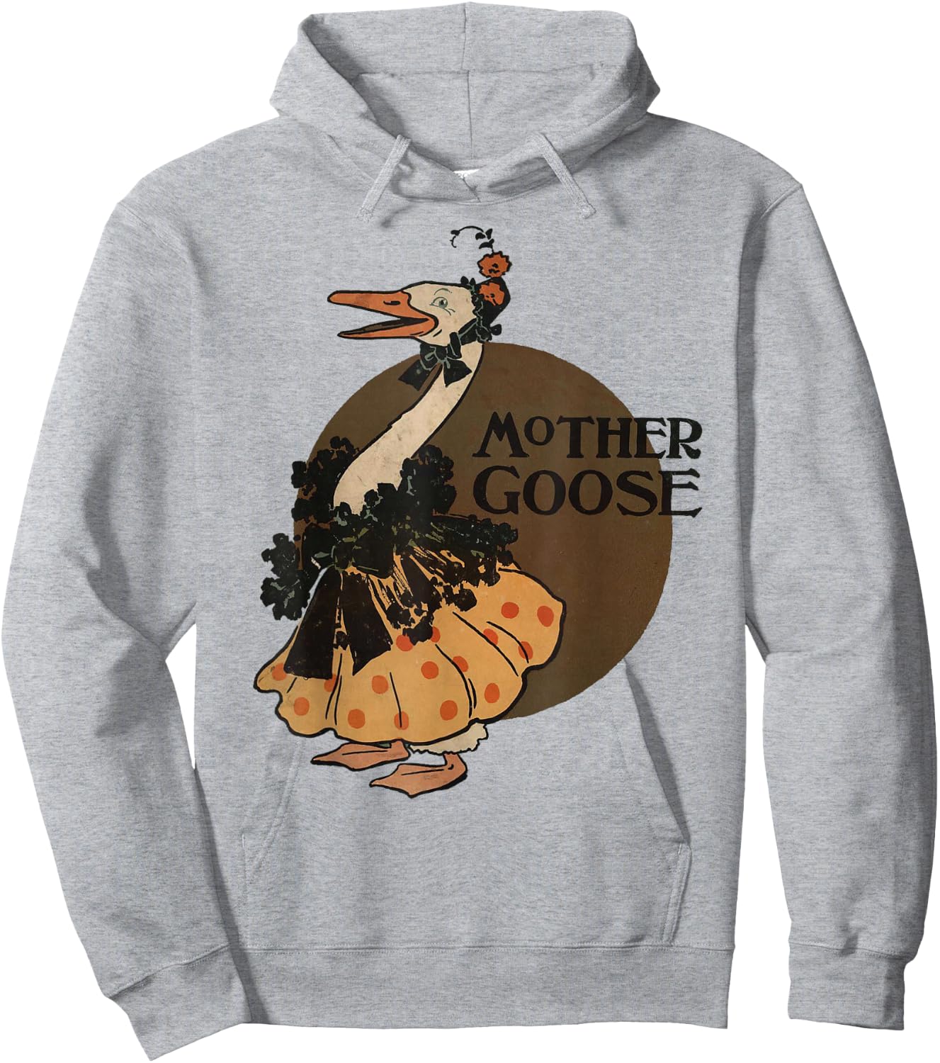 Mother Goose Story Cover, for Mothers Day Hoodie - Hoodie | Ash