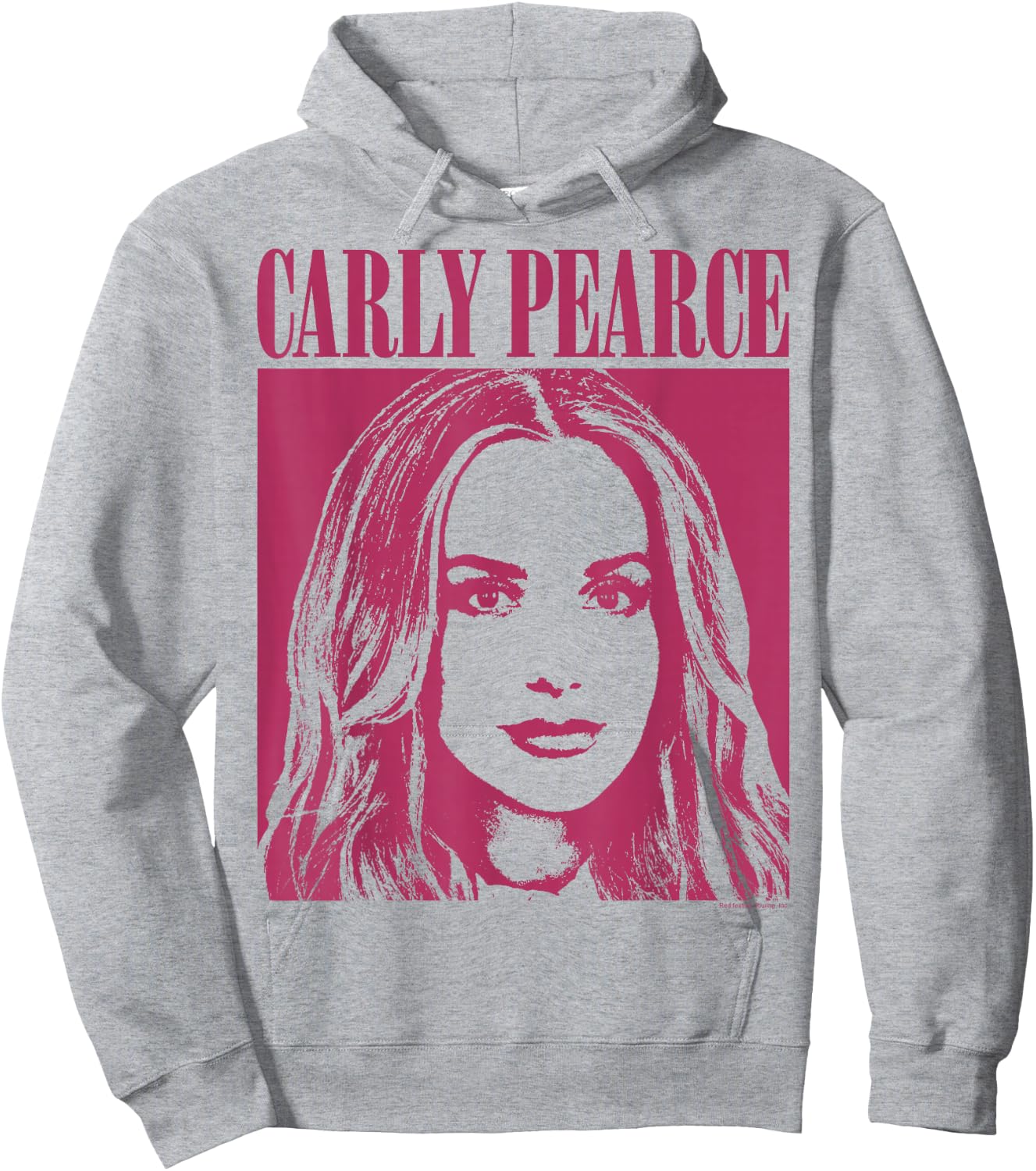 Carly Pearce Country Singer Portrait Hoodie - Hoodie | Ash