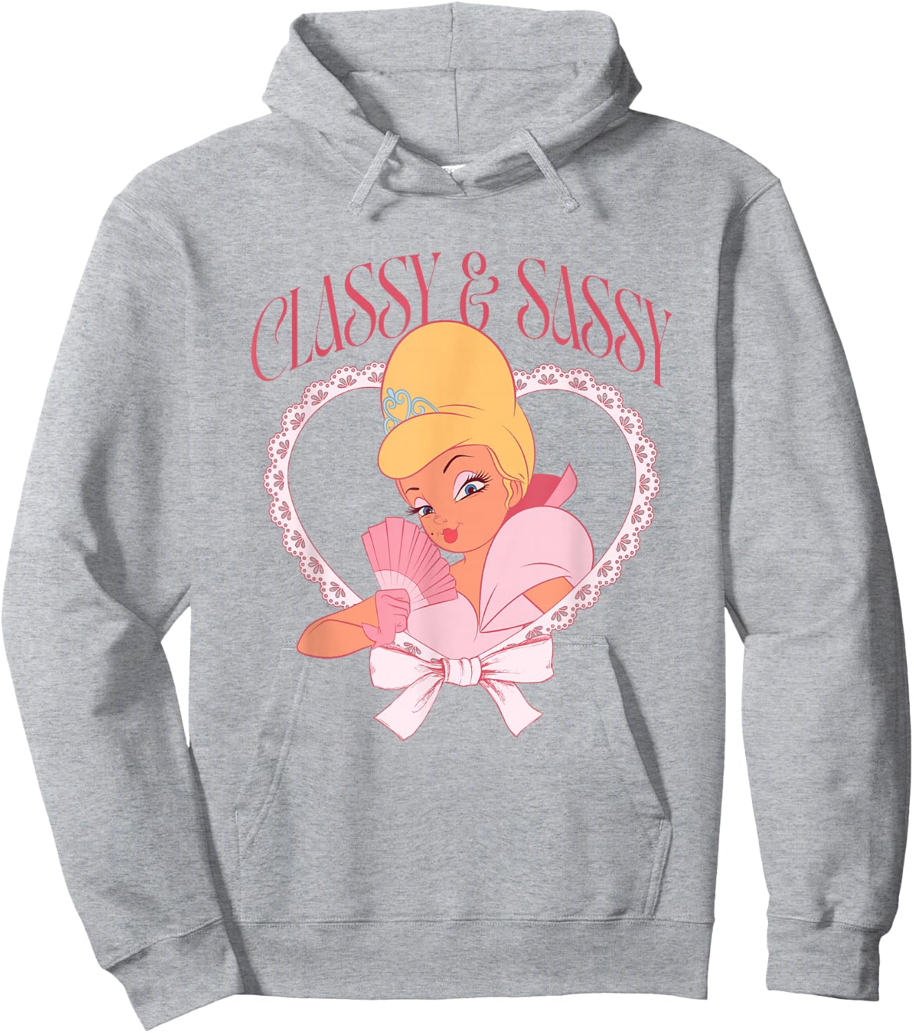 Disney The Princess And The Frog Charlotte Classy & Sassy Hoodie - Hoodie | Ash
