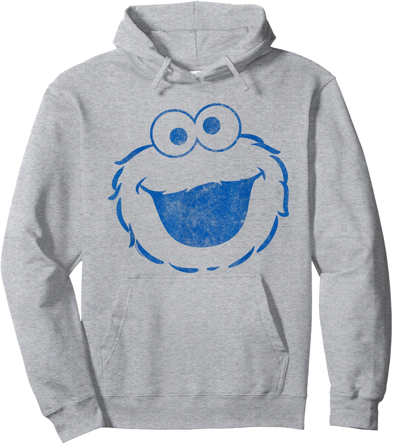 Sesame Street Cookie Monster Mono Halloween Costume Hoodie - Hoodie | Ash