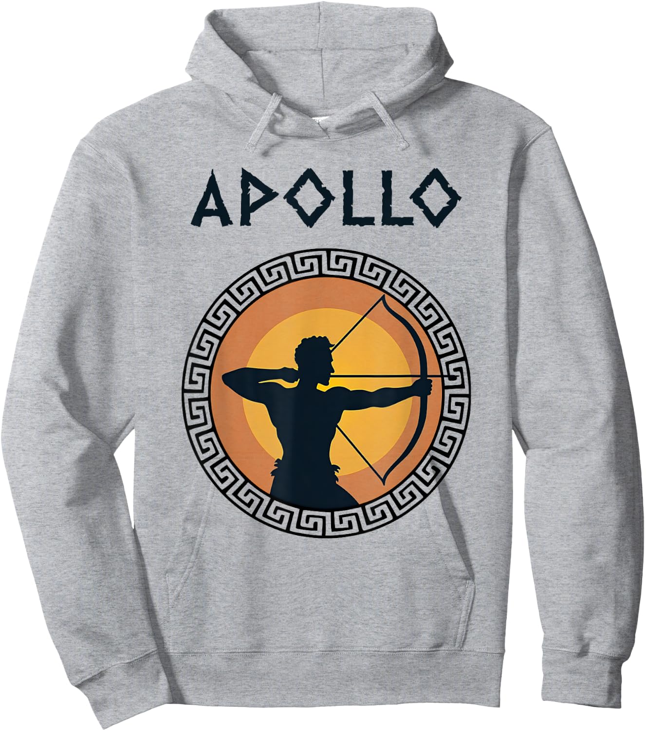Apollo Ancient Greek God Hoodie - Hoodie | Ash