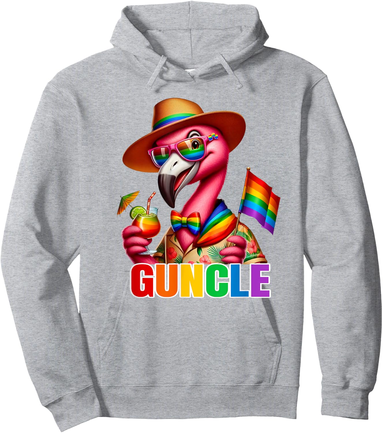 Guncle An Uncle Who's Well-Groomed Good Looking and Humorous Hoodie - Hoodie | Ash