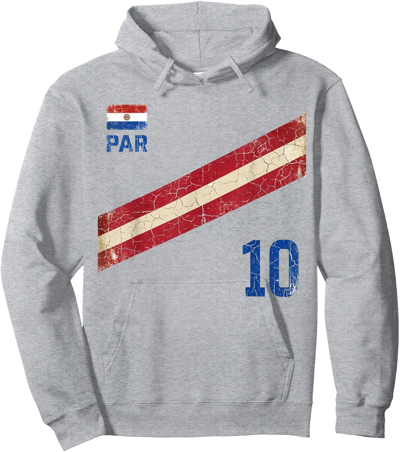 Paraguay Men Women Paraguayan Paraguayo Hispanic Hoodie - Hoodie | Ash