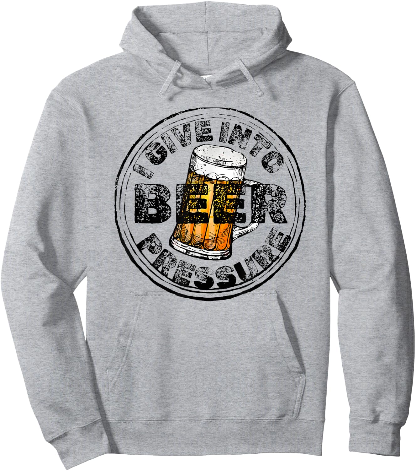 I Give Into Beer Pressure Hoodie - Hoodie | Ash
