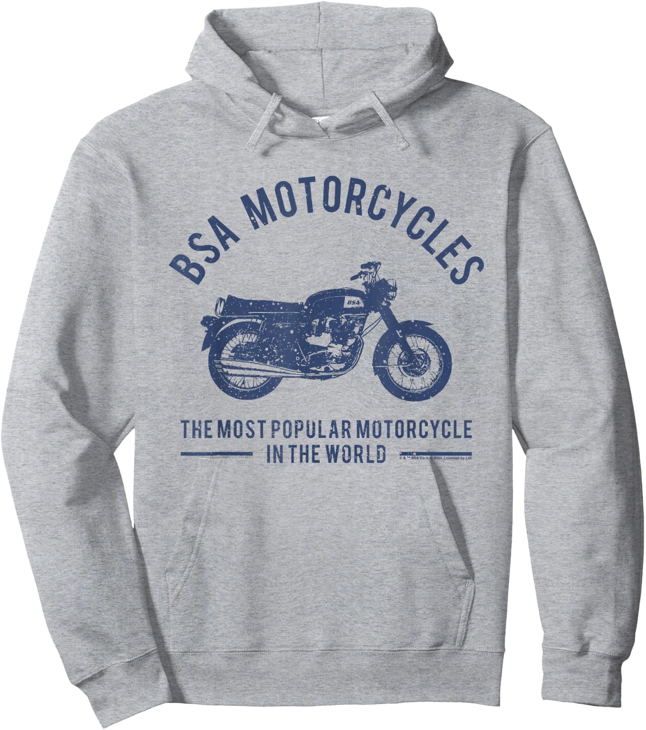 BSA Motorcycles Most Popular In The World Hoodie - Hoodie | Ash