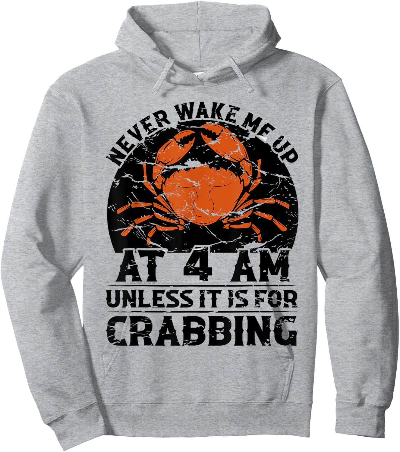 Crabbing Equipment Crabber Supplies Crabbing Gloves Crabbing Hoodie - Hoodie | Ash