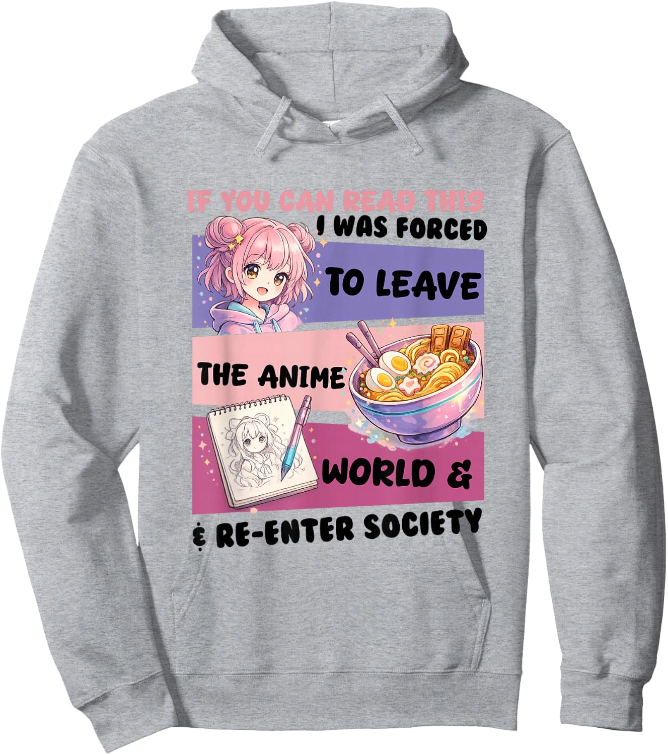 Funny Anime Girl Daughter Nice Women Anime Lover Youth Hoodie - Hoodie | Ash
